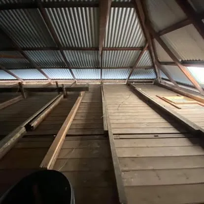 Ceiling Cavity & Gutter Cleaning after example 2