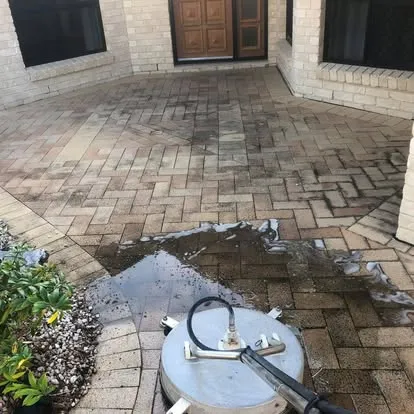High Pressure & Soft Washing Cleaning before example 3